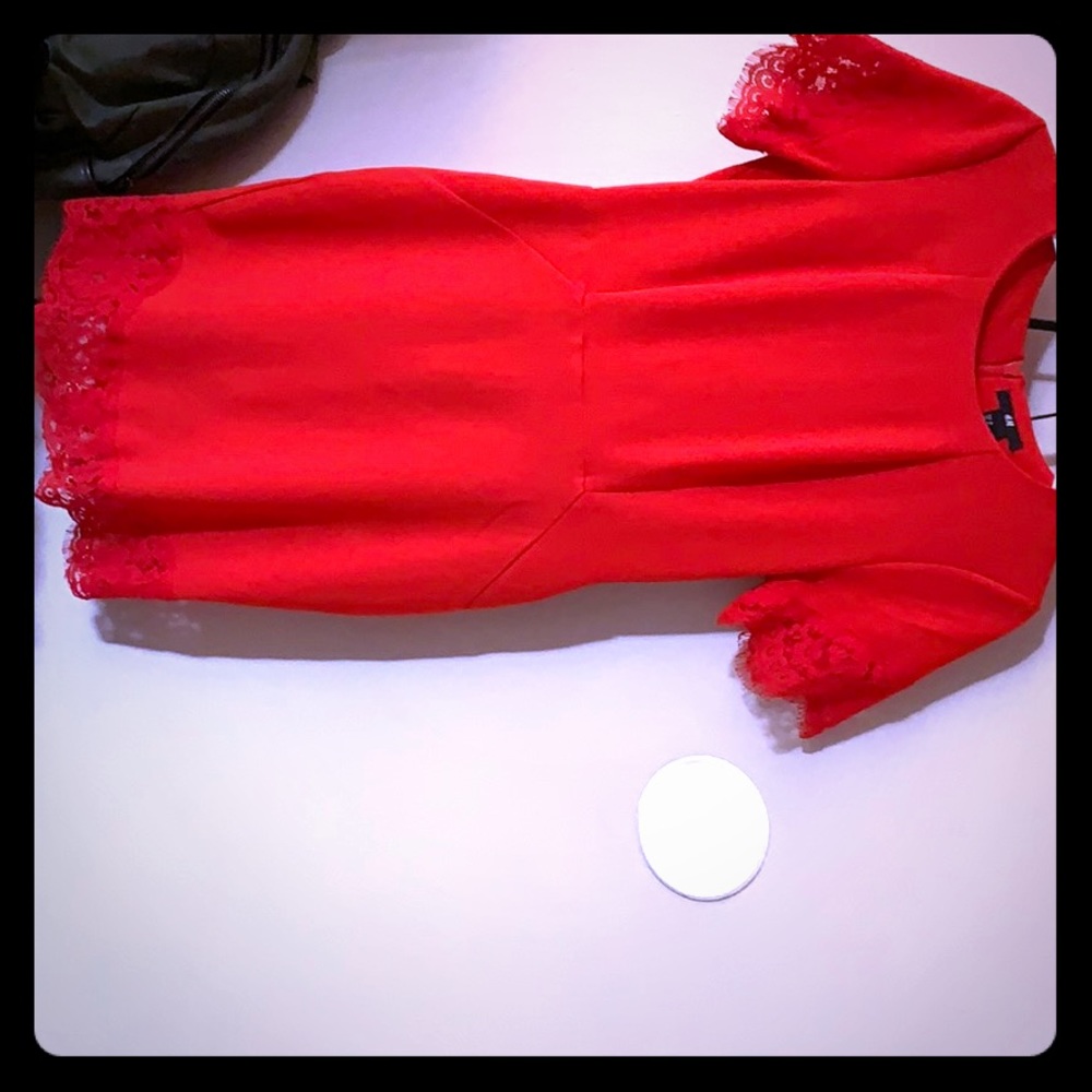 Red dress